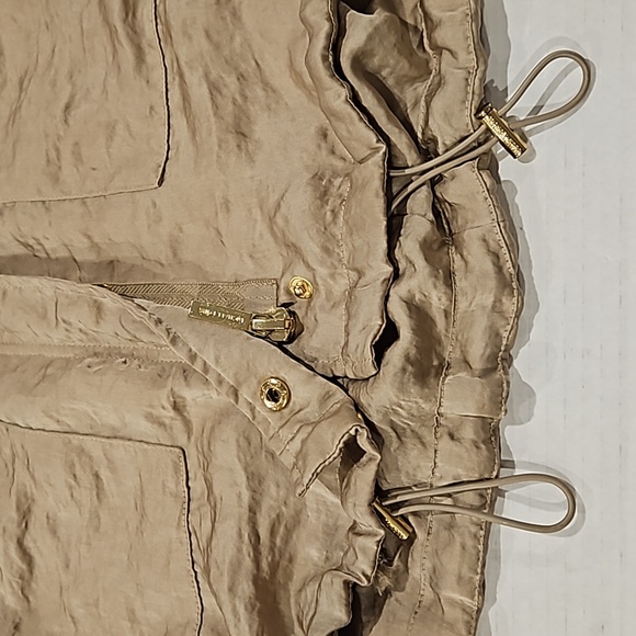 Michael Kors Lightweight Anorak Jacket size S utility satin Jacket - Picture 10 of 12